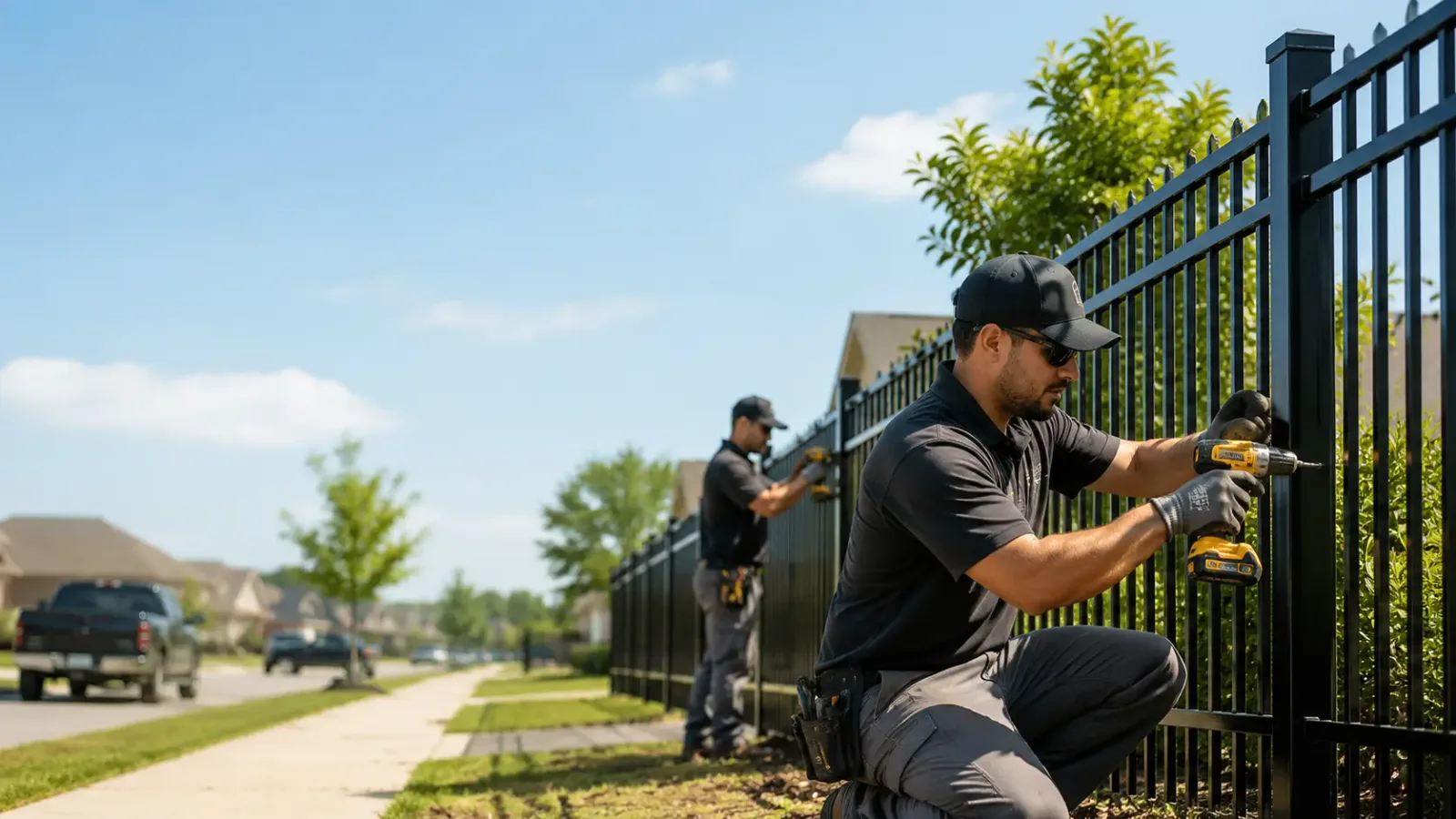 Metal Fence Installation in Palm Harbor, FL